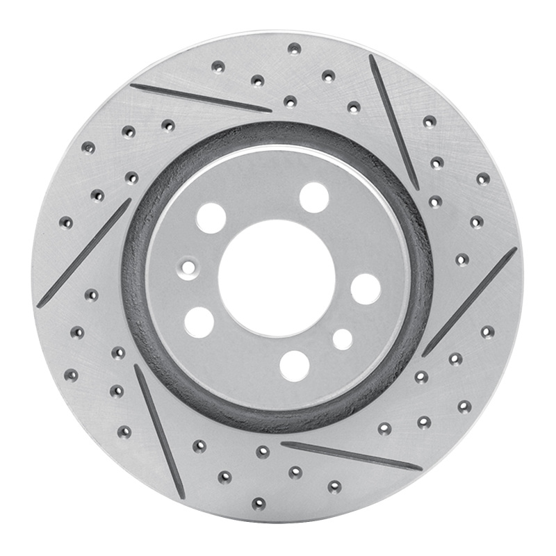 DFC 98-15 Volkswagen Beetle/Jetta Wagon Front Right Drilled & Slotted Geoperformance Rotor