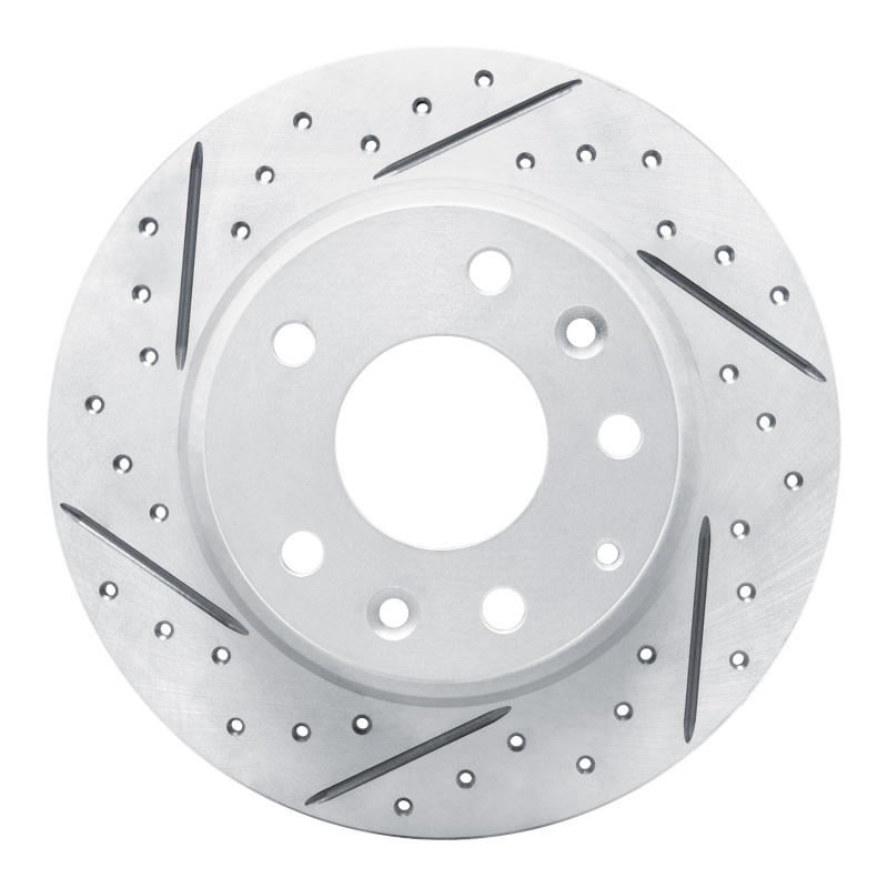 DFC 14-25 Mazda CX-30 Rear Left Drilled & Slotted Geoperformance Rotor