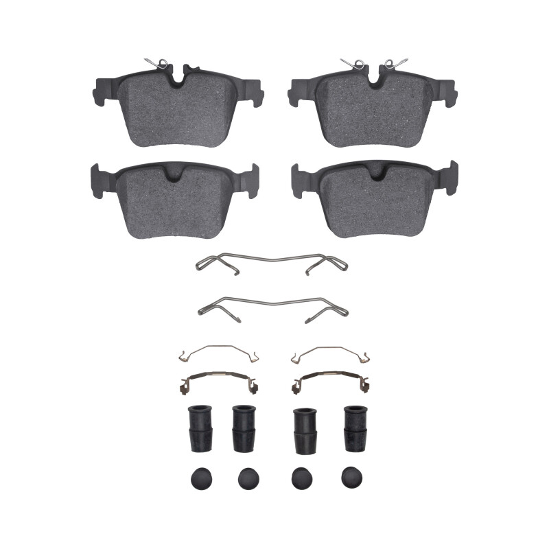 DFC 21-25 Polestar Polestar 2 Rear 5000 Advanced Low Metallic Brake Pads and Hardware Kit