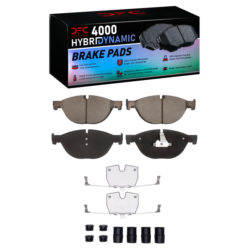 DFC 09-18 BMW Activehybrid 7 Front 4000 HybriDynamic Brake Pads and Hardware Kit