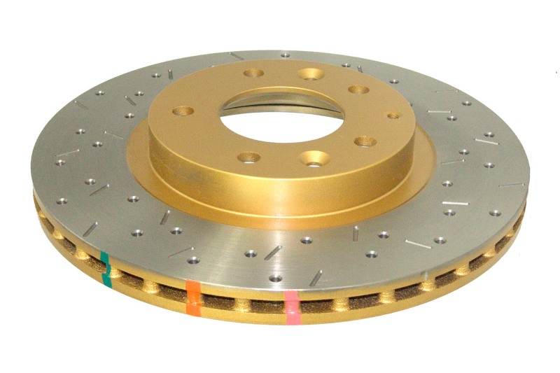 DBA 06+ MX-5 Miata Front Drilled & Slotted 4000 Series Rotor
