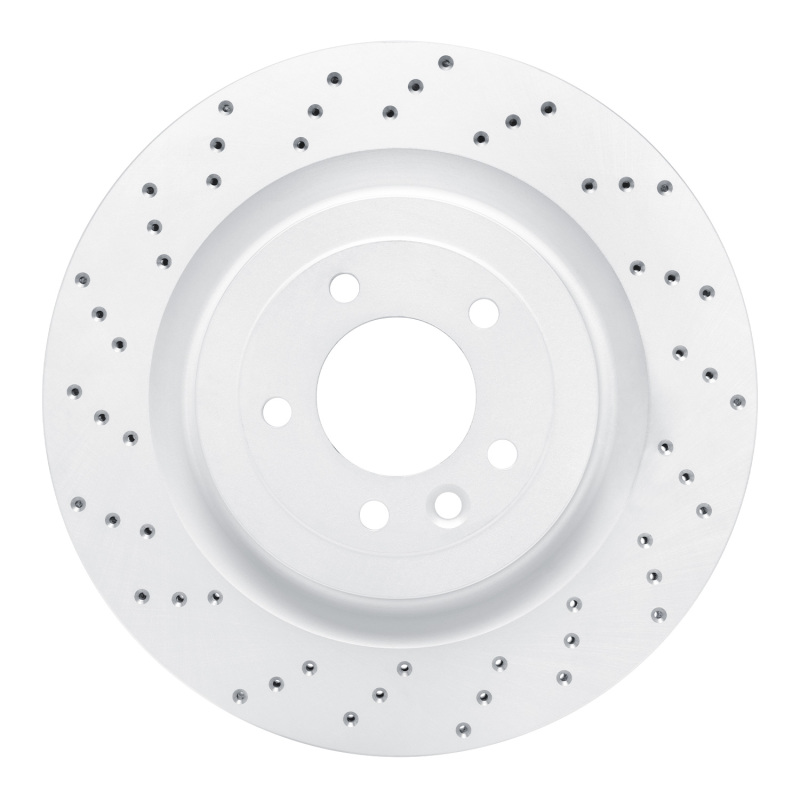 DFC 13-25 Land Rover Discovery Rear Left Drilled Geoperformance Rotor