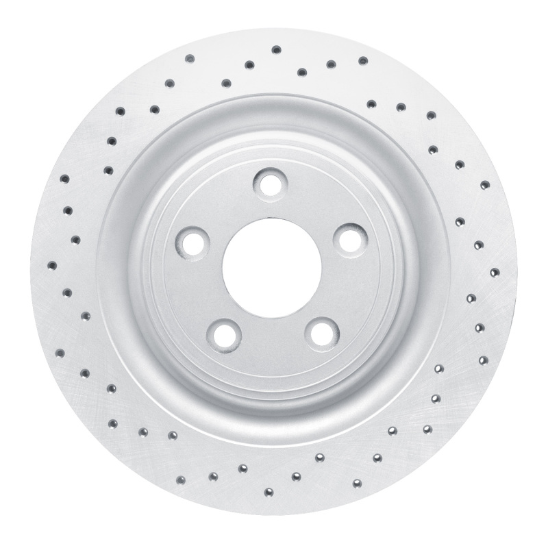 DFC 06-15 Jaguar Xjr Rear Left Drilled Geoperformance Rotor