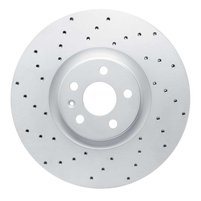 DFC 16-26 Polestar Polestar 2 Front Left Drilled Geoperformance Rotor