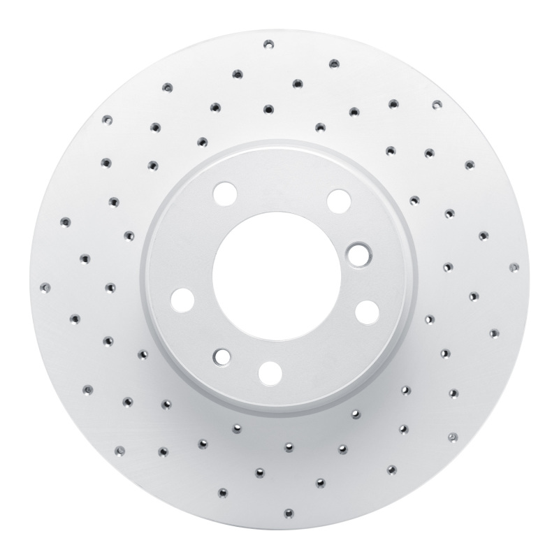 DFC 91-01 BMW 540I Front Left Drilled Geoperformance Rotor