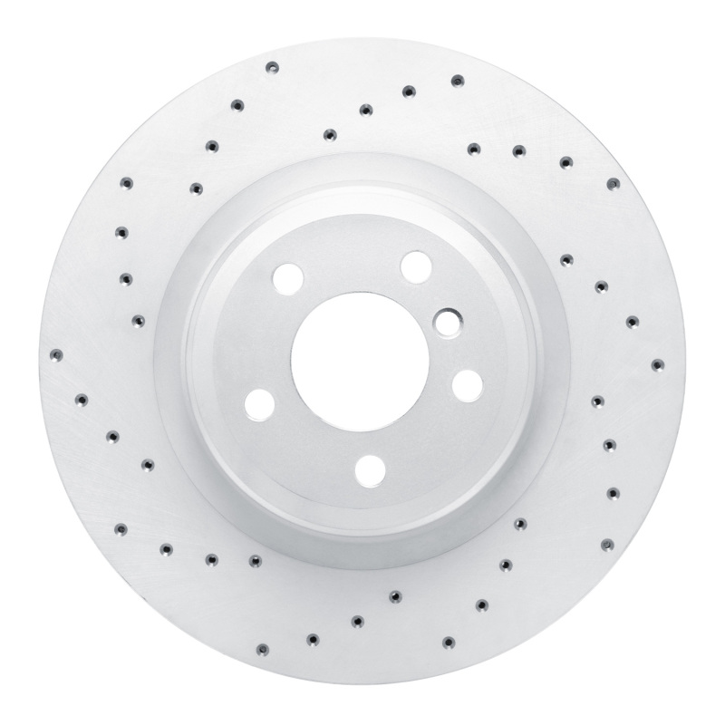 DFC 09-19 BMW 750Li Xdrive Rear Left Drilled Geoperformance Rotor