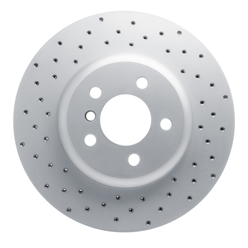 DFC 10-19 BMW 740Ld Xdrive Rear Left Drilled Geoperformance Rotor