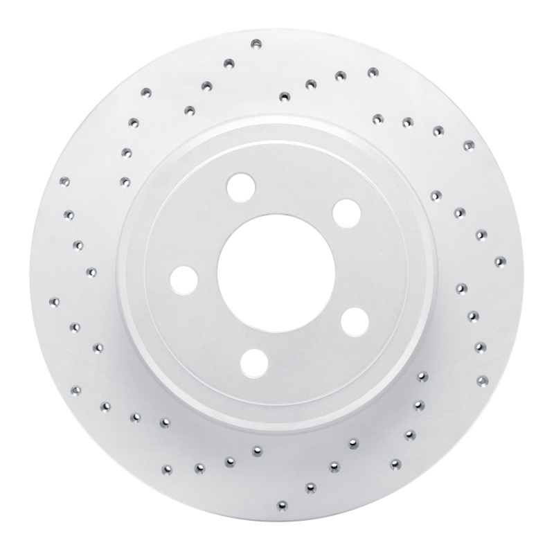 DFC 05-23 Chrysler 300 Rear Left Drilled Geoperformance Rotor