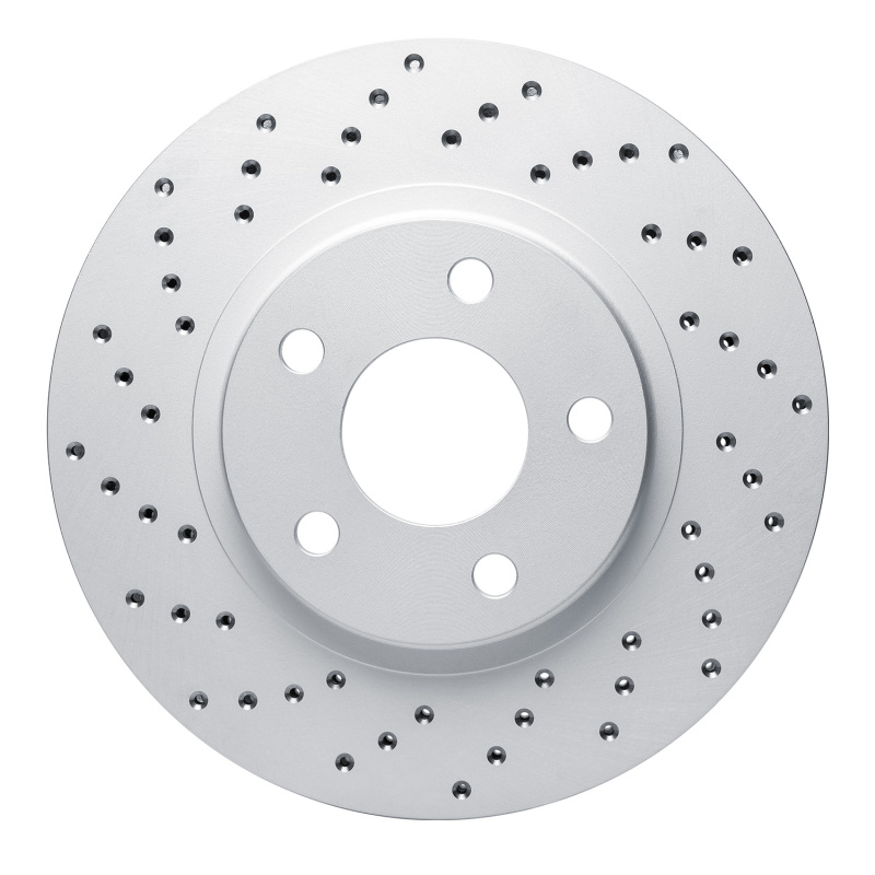 DFC 97-05 Buick Riviera Front Left Drilled Geoperformance Rotor