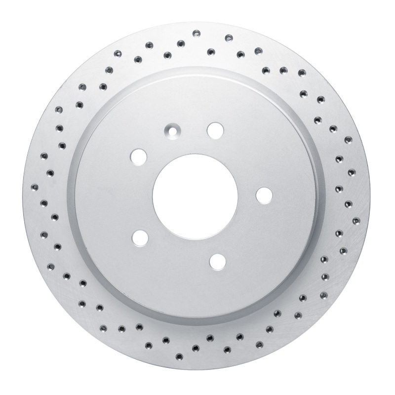 DFC 03-11 Cadillac Cts Rear Left Drilled Geoperformance Rotor