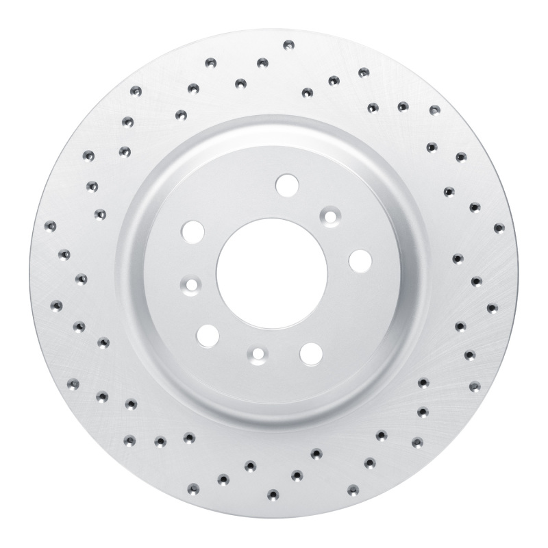DFC 06-16 Buick Lucerne Front Left Drilled Geoperformance Rotor