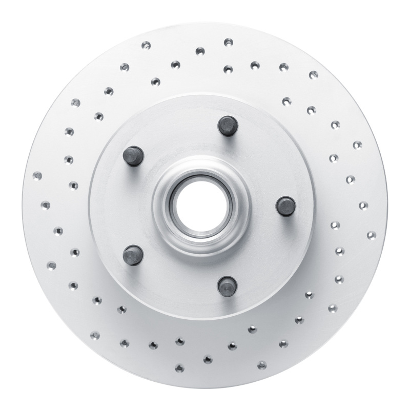 DFC 67-74 Buick Gs 455 Front Left Drilled Geoperformance Rotor
