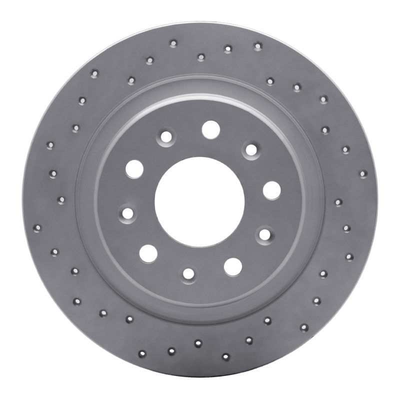 DFC 16-25 Buick Envision Rear Left Drilled Geoperformance Rotor