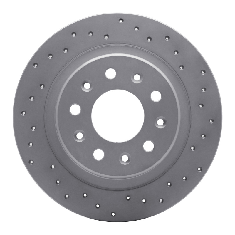 DFC 16-25 Buick Regal Tourx Rear Right Drilled Geoperformance Rotor