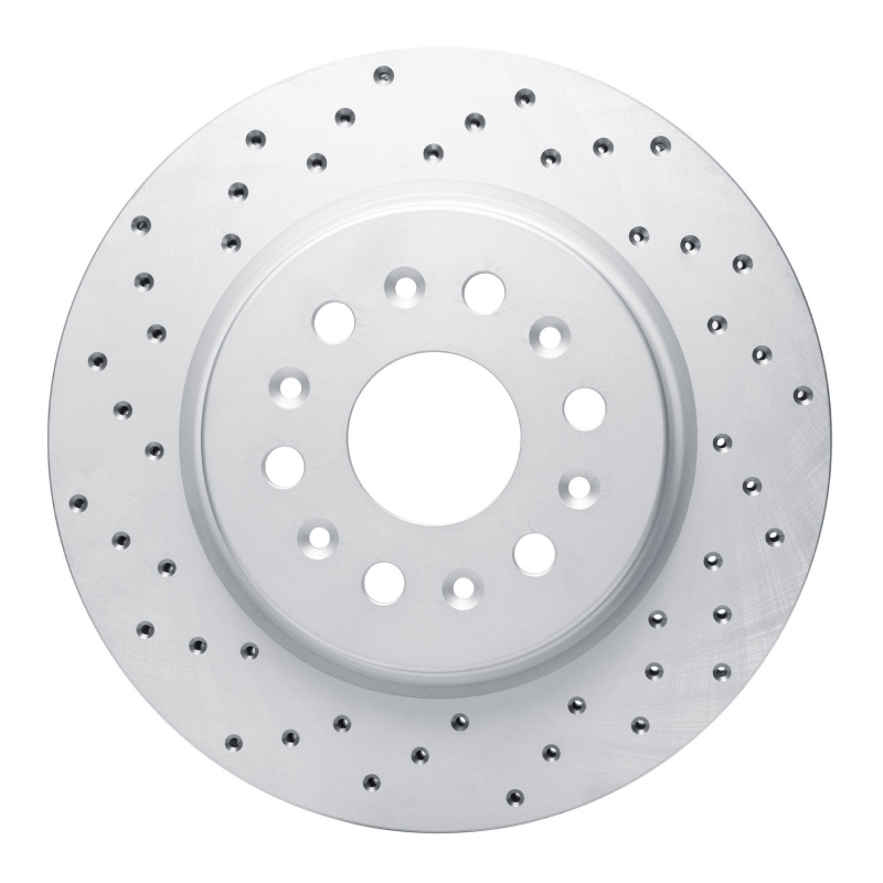 DFC 17-26 Buick Enclave Rear Left Drilled Geoperformance Rotor