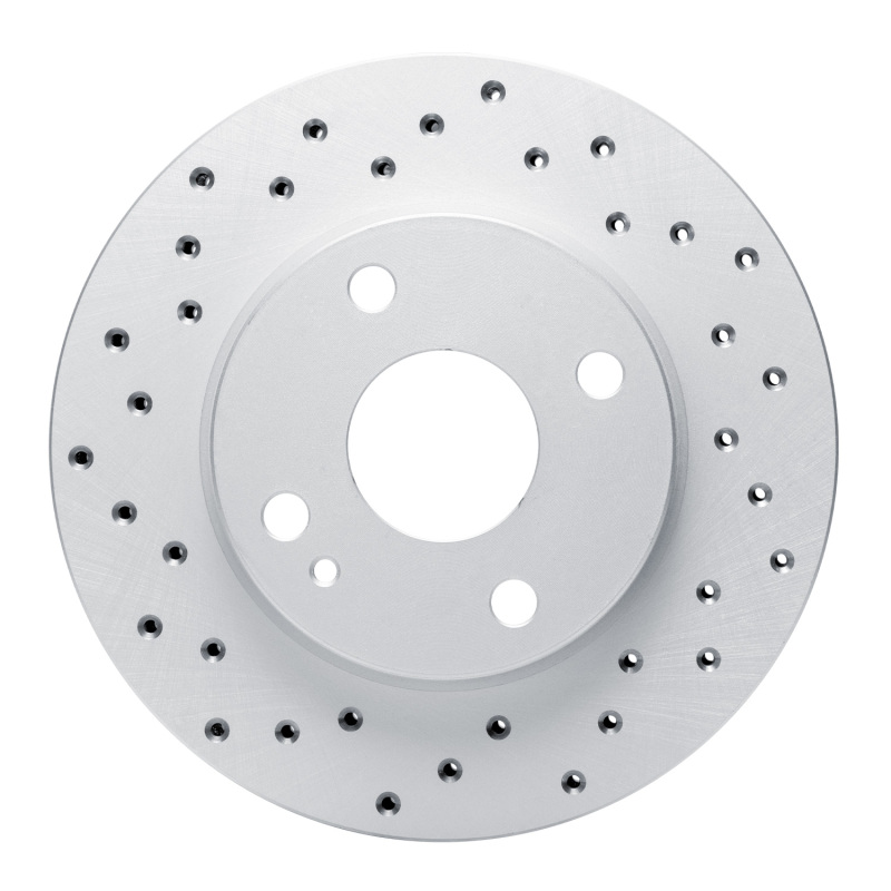 DFC 90-01 Ford Escort Front Left Drilled Geoperformance Rotor