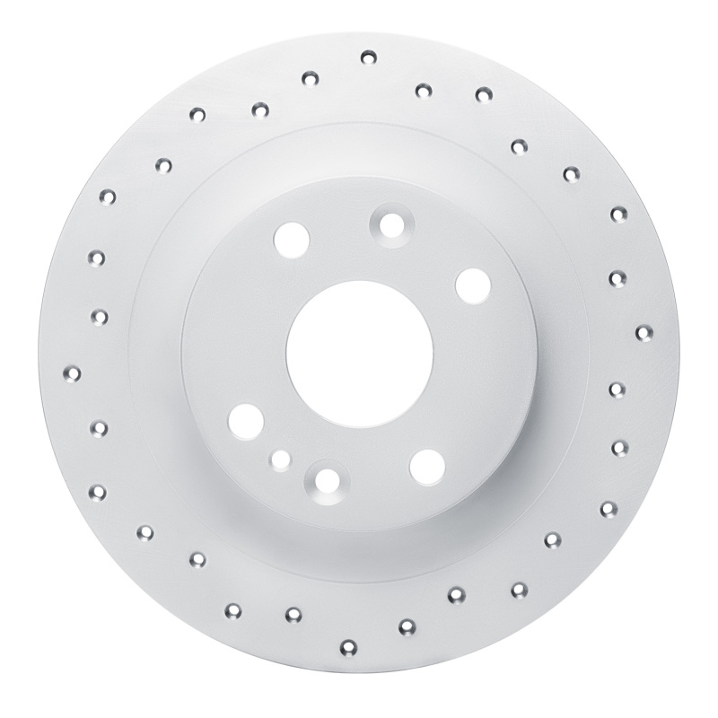 DFC 90-03 Ford Escort Rear Left Drilled Geoperformance Rotor