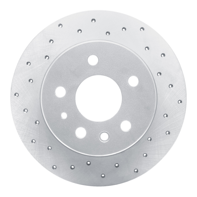 DFC 61-91 Mercedes-Benz 450Se Rear Left Drilled Geoperformance Rotor