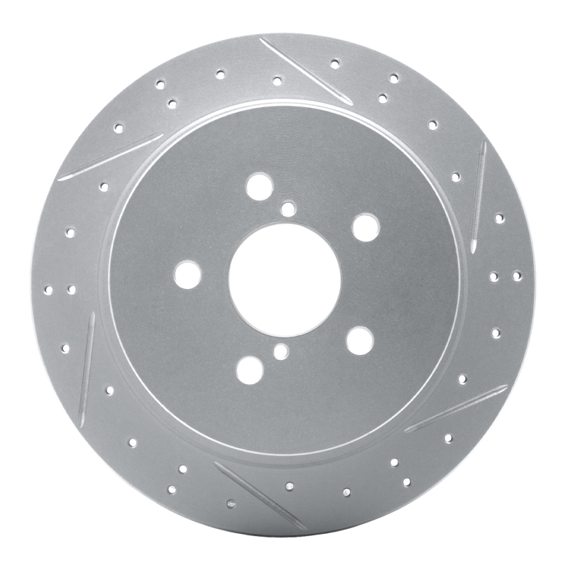 DFC 05-09 Subaru Outback Rear Right Drilled & Slotted Geoperformance Rotor