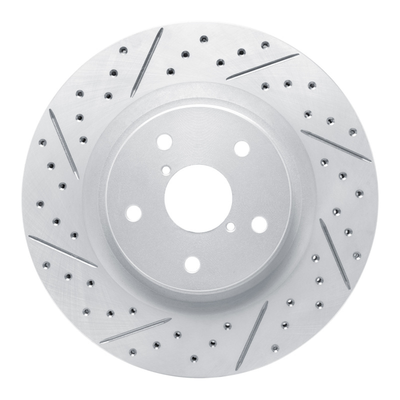 DFC 19-24 Subaru Forester Front Left Drilled & Slotted Geoperformance Rotor