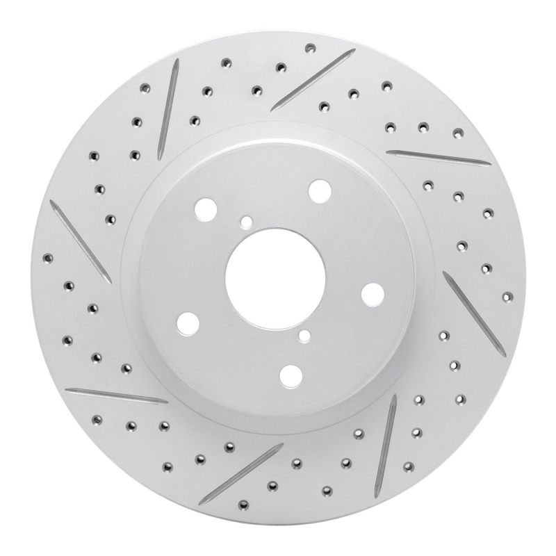 DFC 19-24 Subaru Forester Front Left Drilled & Slotted Geoperformance Rotor