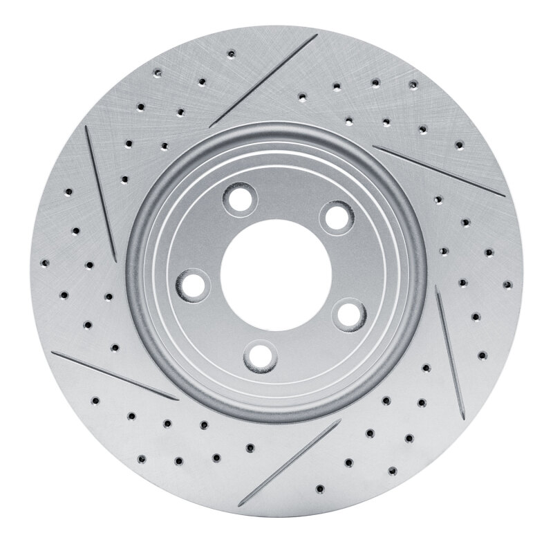 DFC 06-10 Jaguar Xk Front Left Drilled & Slotted Geoperformance Rotor