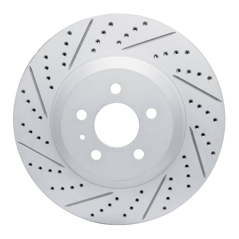 DFC 17-25 Tesla Model 3 Front Left Drilled & Slotted Geoperformance Rotor