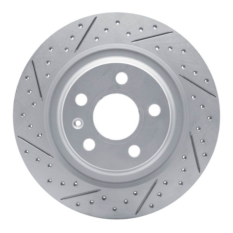 DFC 19-25 Volvo Xc40 Rear Left Drilled & Slotted Geoperformance Rotor