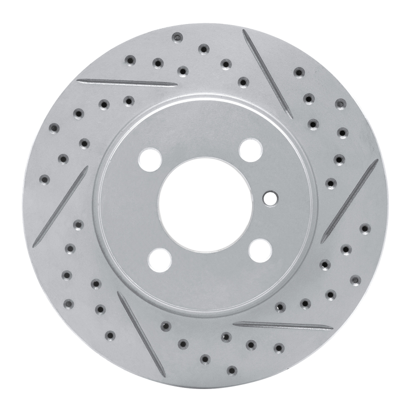 DFC 84-91 BMW 325E Front Right Drilled & Slotted Geoperformance Rotor