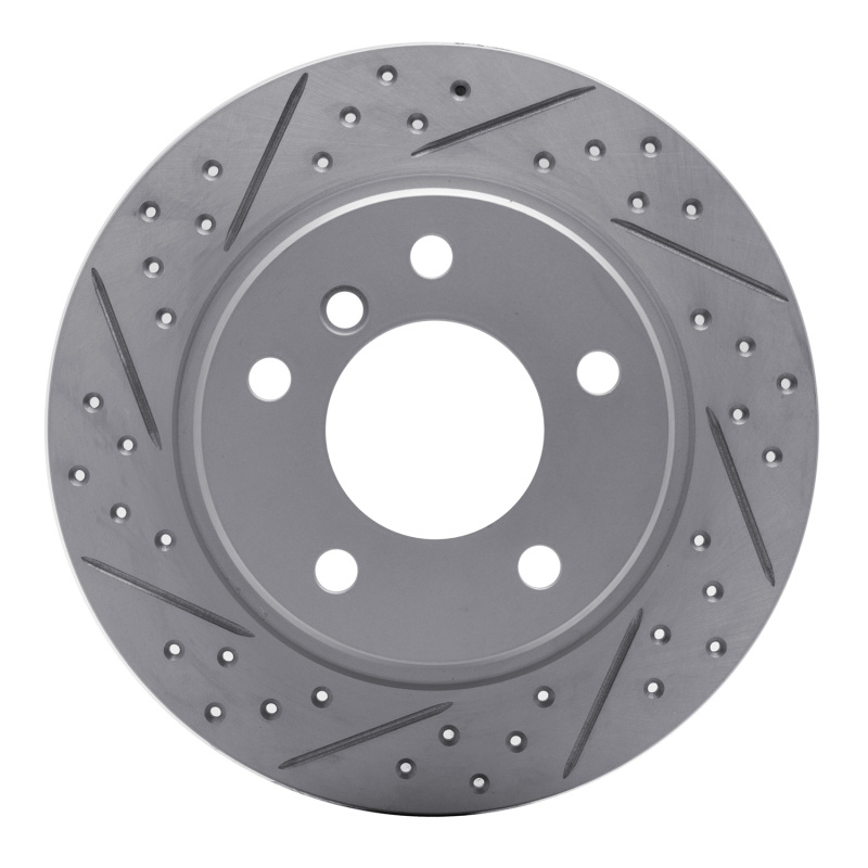 DFC 91-99 BMW 328Is Rear Left Drilled & Slotted Geoperformance Rotor