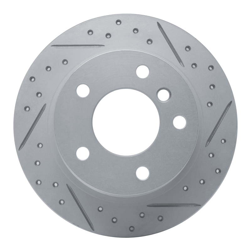 DFC 95-99 BMW 318Ti Rear Right Drilled & Slotted Geoperformance Rotor