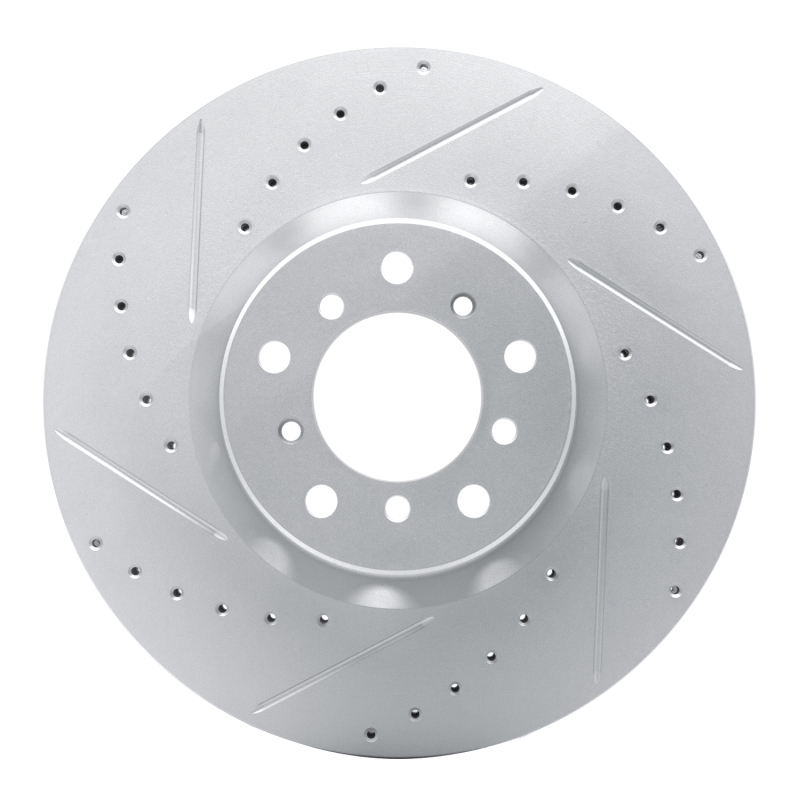 DFC 00-03 BMW M5 Right Front Drilled & Slotted Geoperformance Rotor