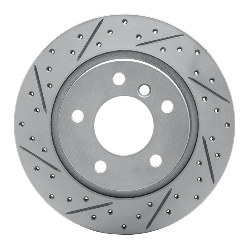 DFC 03-08 BMW Z4 Rear Left Drilled & Slotted Geoperformance Rotor