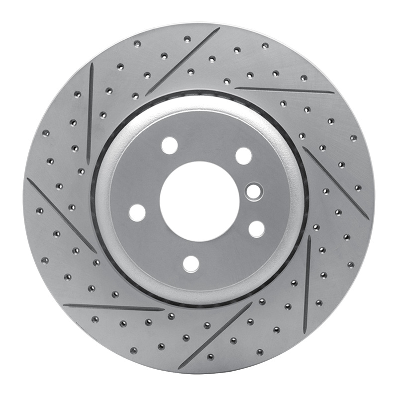 DFC 04-10 BMW 645Ci Rear Left Drilled & Slotted Geoperformance Rotor
