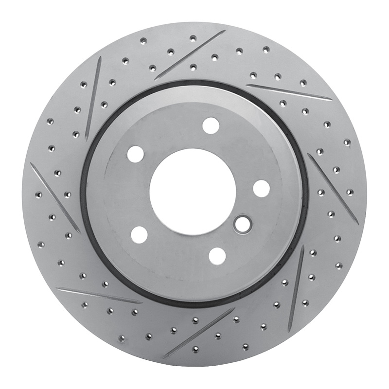 DFC 06-10 BMW 535Xi Rear Left Drilled & Slotted Geoperformance Rotor