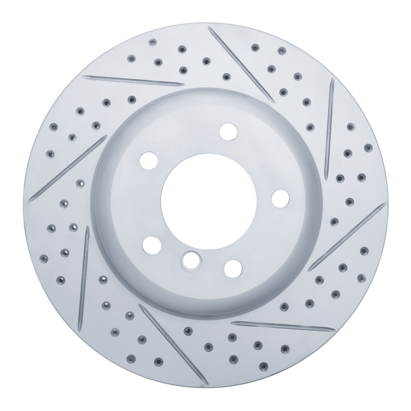 DFC 09-16 BMW Z4 Front Right Drilled & Slotted Geoperformance Rotor