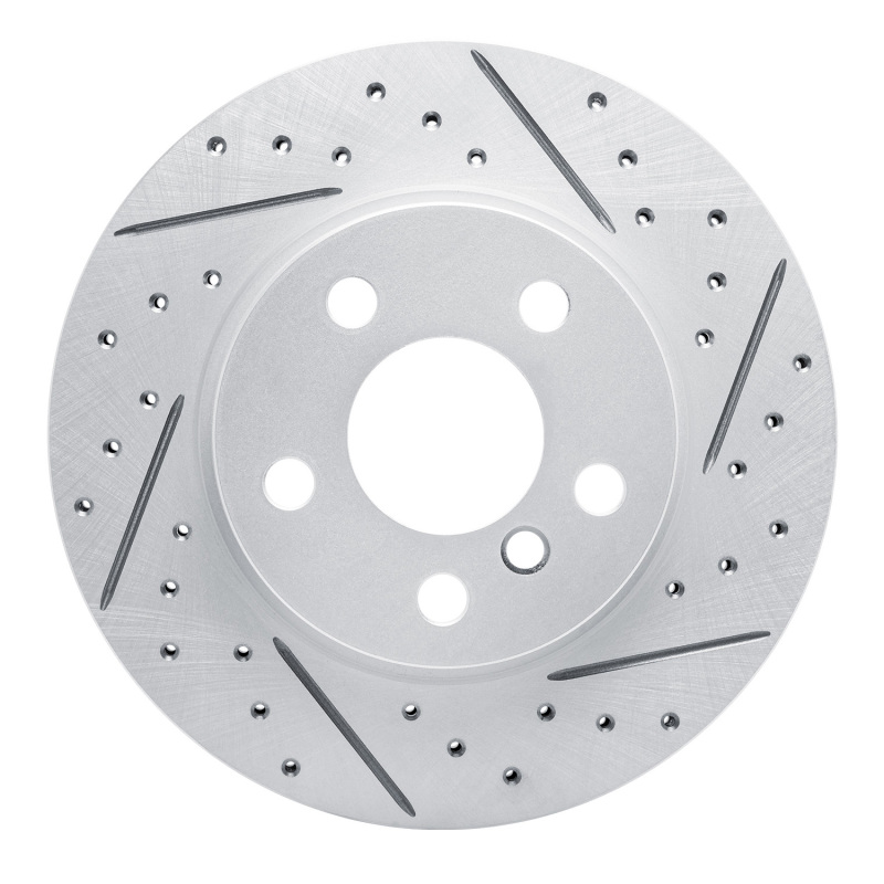 DFC 14-21 BMW I3 Front Right Drilled & Slotted Geoperformance Rotor