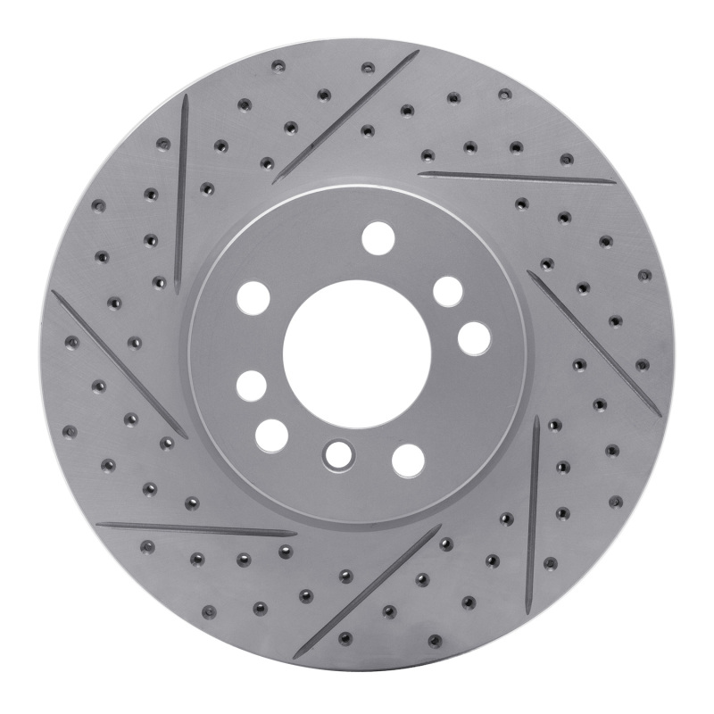 DFC 00-06 BMW X5 Front Left Drilled & Slotted Geoperformance Rotor