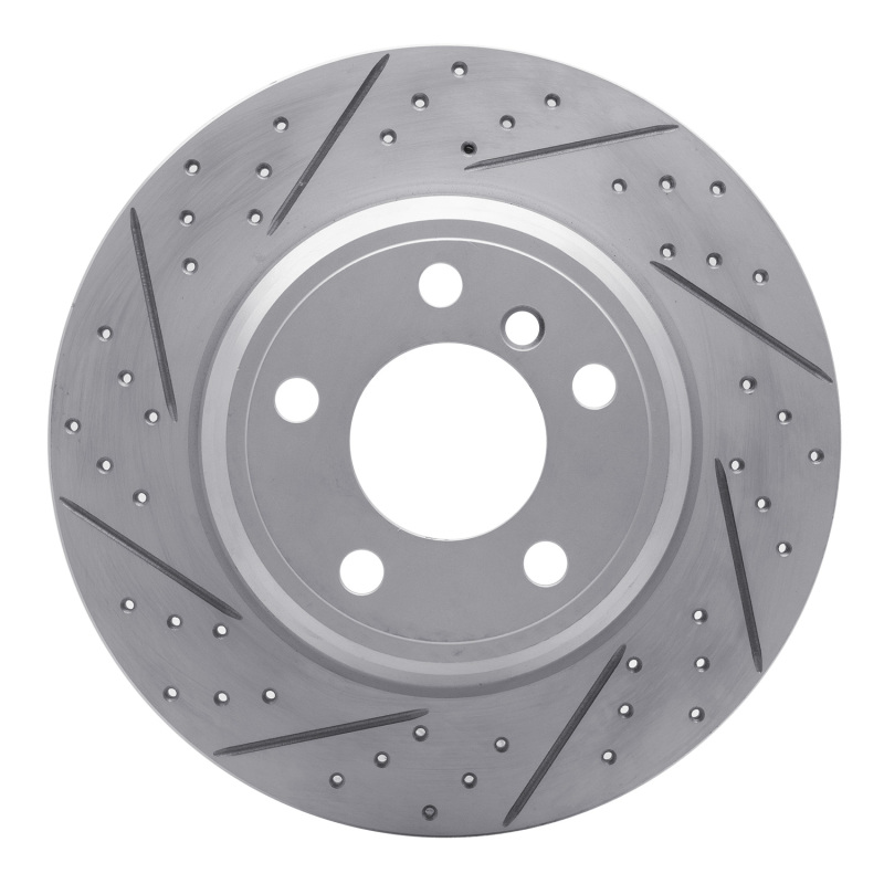 DFC 00-06 BMW X5 Rear Left Drilled & Slotted Geoperformance Rotor