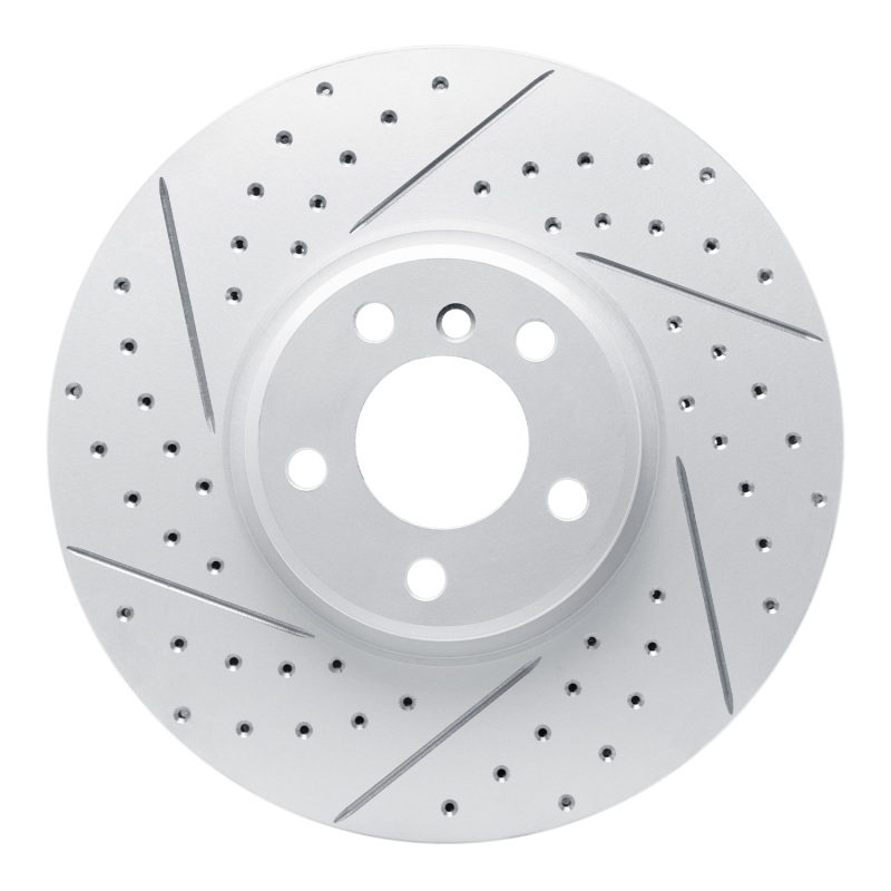 DFC 02-06 BMW X5 Front Left Drilled & Slotted Geoperformance Rotor