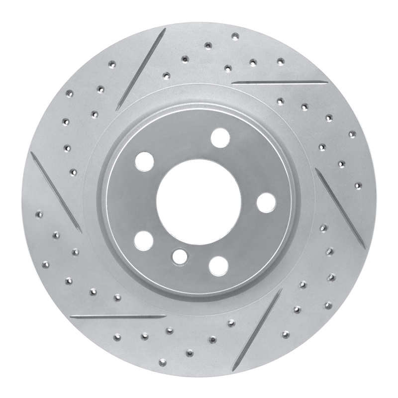 DFC 11-18 BMW X4 Rear Left Drilled & Slotted Geoperformance Rotor