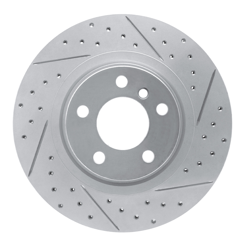 DFC 11-18 BMW X4 Rear Right Drilled & Slotted Geoperformance Rotor