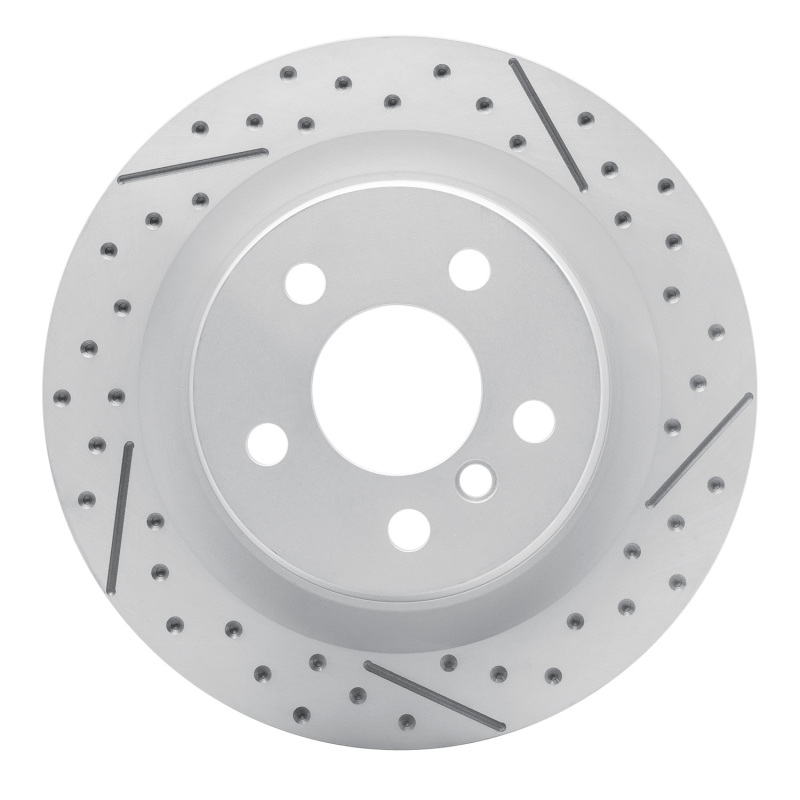 DFC 16-26 BMW X1 (USA/Canada) Rear Right Drilled & Slotted Geoperformance Rotor