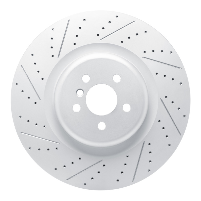 DFC 17-26 BMW Alpina B8 Gran Coupe Rear Left Drilled & Slotted Geoperformance Rotor