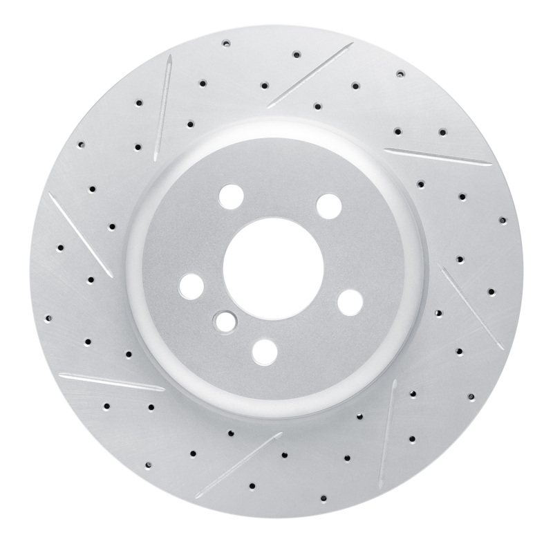 DFC 17-26 BMW X5 Front Left Drilled & Slotted Geoperformance Rotor