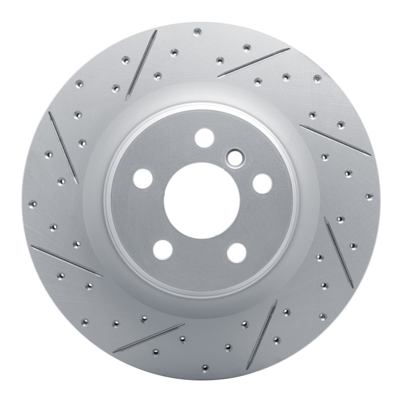 DFC 19-24 BMW X2 Rear Left Drilled & Slotted Geoperformance Rotor