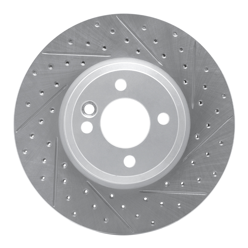 DFC 02-06 Mini Cooper (Excl Clubman Front Right Drilled & Slotted Geoperformance Rotor