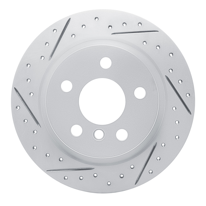 DFC 14-25 BMW I3 Rear Left Drilled & Slotted Geoperformance Rotor