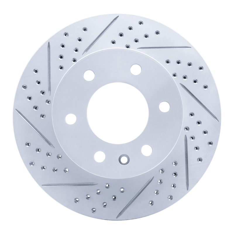 DFC 06-25 American Coach Patriot Front Left Drilled & Slotted Geoperformance Rotor