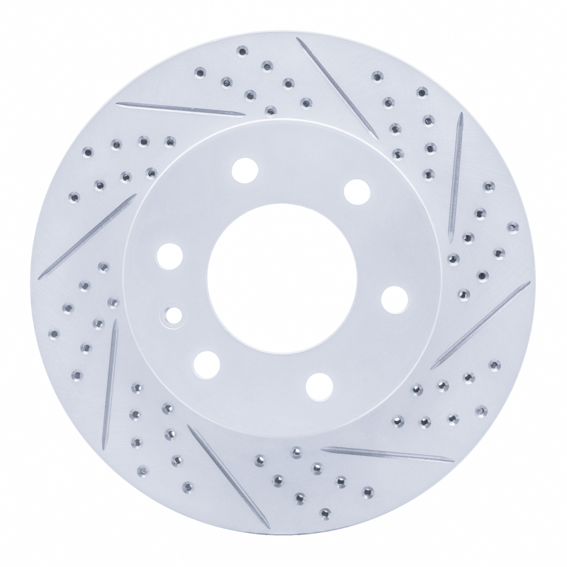 DFC 06-25 American Coach Patriot Front Right Drilled & Slotted Geoperformance Rotor